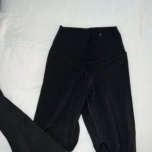 aerie crossover leggings worn 1x